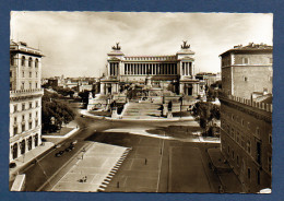 1960 -  ROMA -  PIAZZA VENEZIA  E ALTARE DELLA PATRIA  - ITALIA - Altare Della Patria