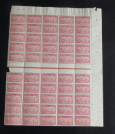 SPM - 1922-28 - N°YT. 111 - Goeland 30c Rose Et Rouge - Bloc De 50 Bord De Feuille - Neuf Luxe ** / MNH - Nuevos