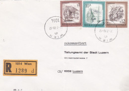 From Austria To Swiss - 1989 - Wien - Covers & Documents