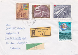 From Austria To Swiss - 1984 - Altenburg - Lettres & Documents