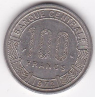 République Centrafricaine, 100 Francs 1972, En Nickel, KM# 6 - Central African Republic
