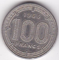 Etats De L'Afrique Equatoriale Banque Centrale. 100 Francs 1966 . En Nickel, KM# 5 - Andere - Afrika