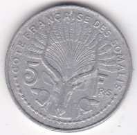 Côte Française Des Somalis Djibouti 5 Francs 1965 ,en Aluminium , KM# 10 – Lec 65 - Djibouti