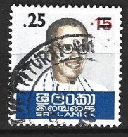SRI LANKA. N°506 Oblitéré De 1978. Premier Ministre. - Sri Lanka (Ceylan) (1948-...)
