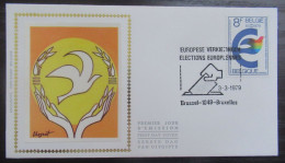 FDC Op Zijde 1924 'Europees Parlement' - 1971-1980