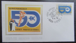 FDC Op Zijde 1938 'Beroepskrediet' - 1971-1980