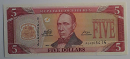 LIBERIA  - 5 DOLLARS - P 26 G (2011) - UNCIRC - BANKNOTES - PAPER MONEY - CARTAMONETA - - Liberia