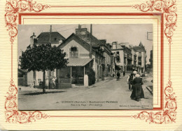 QUIBERON  ** LE RESTAURANT PARISIEN ET SON CUISINIER EN 1916  ** RARE ** - Quiberon