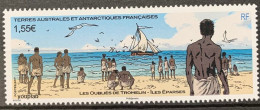 French Antarctic Territories 2017, Forgotten Slaves Of Tromelin Island, MNH Single Stamp - Unused Stamps