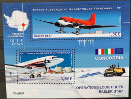 French Antarctic Territories 2021, Operation Logstic Base, MNH S/S - Ongebruikt
