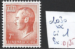 LUXEMBOURG 1030 ** Côte 1 € - 1965-91 Giovanni