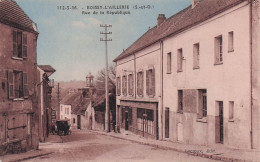 BOISSY L'AILLERIE-rue De La République (colorisée) - Boissy-l'Aillerie