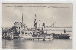 Zeebrugge. La Nouvelle Drague Et Le Grand Remorqueur. * - Zeebrugge