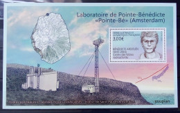 French Antarctic Territories 2022, Bénédicte Point Laboratory, MNH S/S - Unused Stamps