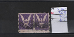 PRIX FIXE Obl 458 YT 510 MIC 904 SCOT 904 GIB Aigle Stylisé 1942 Etats Unis 58A/04 - Gebraucht