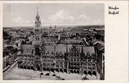 München , Rathaus (3.Reich Zensurstempel , Stempel: München 1941 + Büchersammlung Der NSDAP, Feldpost) - Muenchen