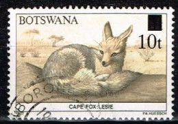 BOTSWANA / Oblitérés / Used / 1990 - Animal Surchargé - Botswana (1966-...)