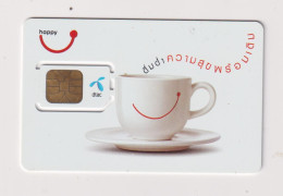 THAILAND - Cup Of Tea SIM With Chip Unused  Phonecard - Thailand