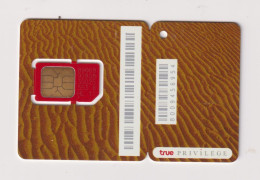 THAILAND - Privilege SIM With Chip Unused  Phonecard - Thaïland