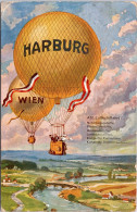 Harburg-Wien , Abt.Luftschiff (Stempel: Feldpost 1914) - Harburg