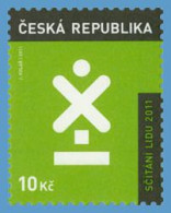 ** 666 Czech Republic Census 2011 - Unused Stamps