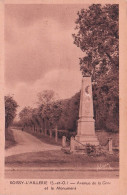 BOISSY L'AILLERIE-avenue De La Gare Et Le Monument - Boissy-l'Aillerie