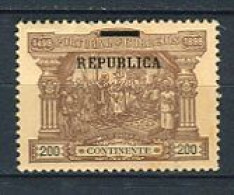 Portugal 1911. Yvert 192 * MH. - Neufs