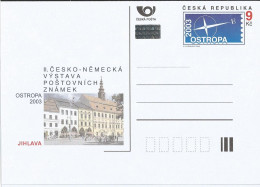 CDV 78 Czech Republic Ostropa, Jihlava Iglau Stamp Exhibition 2002 - Cartes Postales