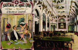 MONACO - Souvenir De Monte Carlo - Salle De Roulette - L'Heureux Gagnant - Casino