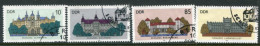 DDR 1986 Castles  Used.  Michel 3032-3035 - Used Stamps