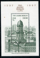 DDR 1986 750th Anniversary Of Berlin Block MNH / **.  Michel Block 84 - Unused Stamps