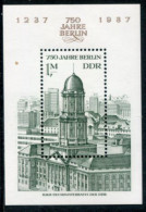 DDR 1986 750th Anniversary Of Berlin Block MNH / **.  Michel Block 84 - Nuovi