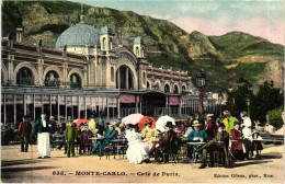 MONACO - MONTE-CARLO - Lot De 3 Cpa Du CAFE DE PARIS - Bares Y Restaurantes