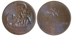 04683 MEDAGLIA MEDAL SVERIGE SPARBANKEN FAMILJABANKEN  1960 - Andere & Zonder Classificatie