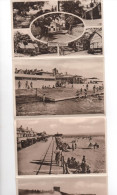 WEST KIRBY LETTER CARD - THE WIRRAL - CHESHIRE - WITH 6 IMAGES INCLUDING THE BATHING POOL - Andere & Zonder Classificatie