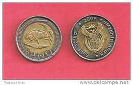 SOUTH AFRICA  2009 Nicely Used 5 Rand Coin Nr. 166C - Afrique Du Sud