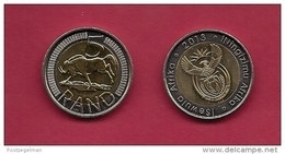 SOUTH AFRICA,  2013,  Circulated Coin 5 Rand, Wildebeest, C1460 - Südafrika