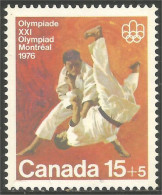 Canada 15c+5c Judo Jeux Olympiques Montreal 1976 Olympic Games MNH ** Neuf SC (CB-09b) - Ongebruikt