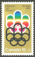 Canada 15c+5c Jeux Olympiques Montreal 1976 Olympic Games MNH ** Neuf SC (CB-03b) - Ungebraucht