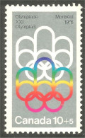 Canada 10c+5c Jeux Olympiques Montreal 1976 Olympic Games MNH ** Neuf SC (CB-02b) - Ongebruikt