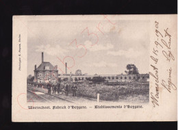 Waerschoot - Fabriek D'Heygere - Etablissements D'Heygere - Postkaart - Waarschoot