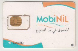 EGYPT - MobiNil GSM Card, Used - Egipto