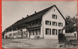 BRUGG Gasthaus Zum Bären BÖZBERGHÖHE Fam. H. Eichenberger, Tanksäule - Brugg