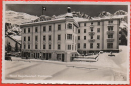 PONTRESINA Hotel Engadinerhof, Cigarren J. Guyer, Bazar, Stempel Hôtel - Pontresina