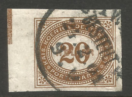 AUSTRIA. POSTAGE DUE. 20h IMPERF MARGINAL USED. - Portomarken