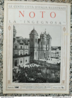 Bi Le Cento Citta' D'italia Illustrate Noto La Ingegnosa Siracusa Sicilia - Tijdschriften & Catalogi