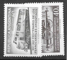 Argentina Mlh * Train Set (5 Euros) 1957 - Neufs