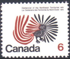 951 Canada Amérindien Enchanted Owl Eule Chouette Hibou Kenojuak Native MNH ** Neuf SC (39d) - American Indians