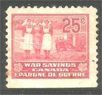 970 Canada War Saving Epargne De Guerre MH * Neuf (357) - Fiscaux