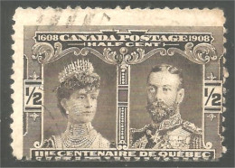 970 Canada 1908 1/2c Prince Princess Wales Galles (333) - Used Stamps